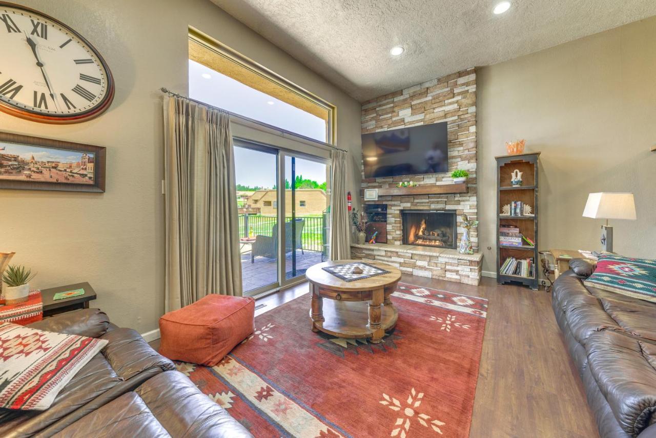 Ruidoso Golf Condo - Patio, Fire Pit And Mtn View! Eksteriør bilde