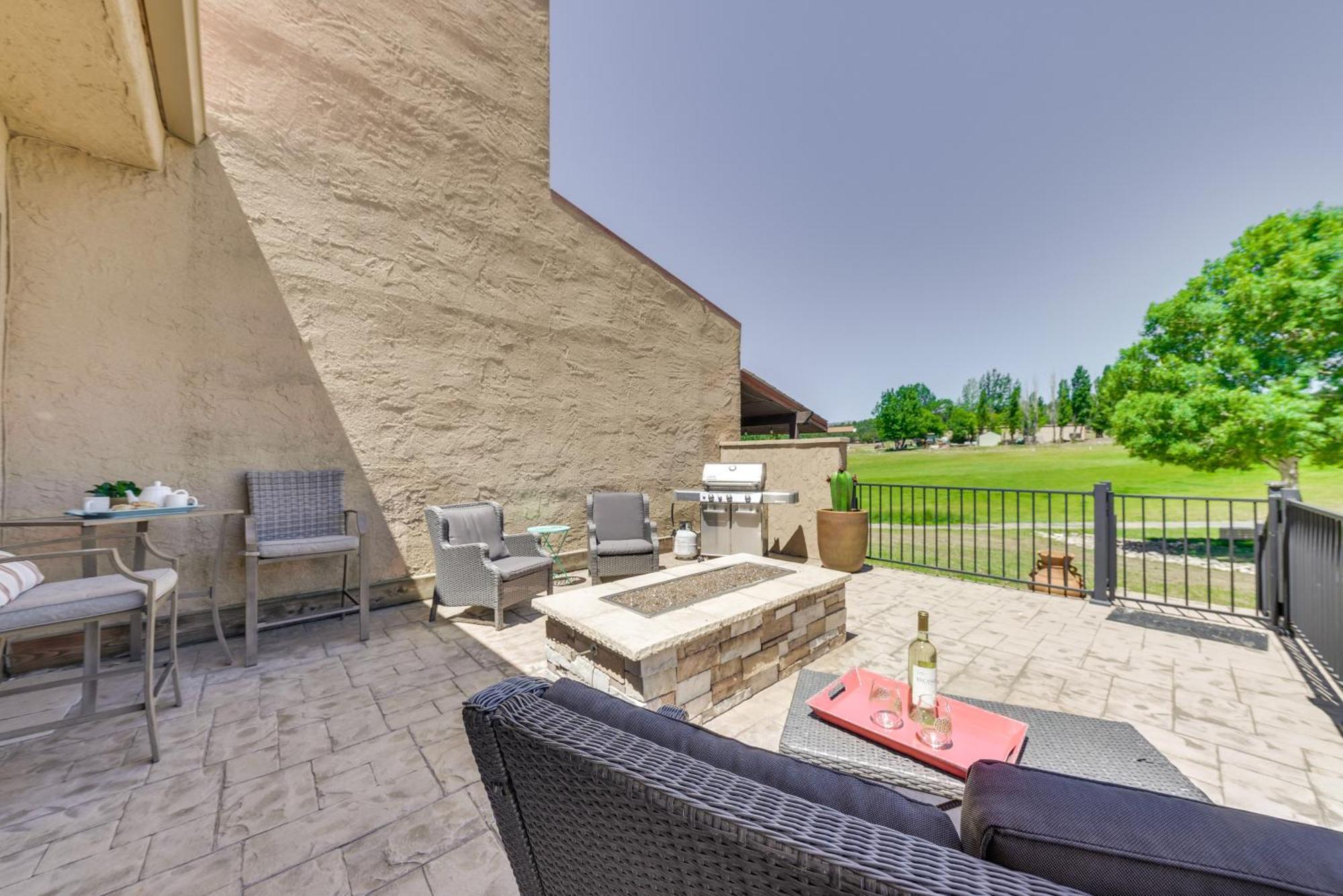 Ruidoso Golf Condo - Patio, Fire Pit And Mtn View! Eksteriør bilde